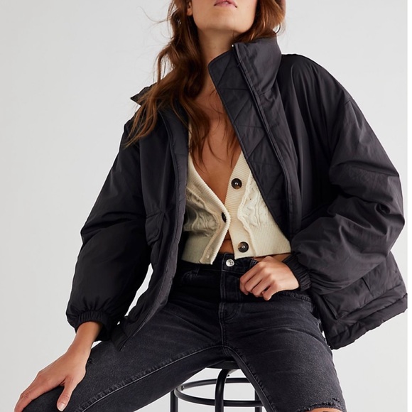 Free People Duvet Bomber Jacket - Picture 2 of 10
